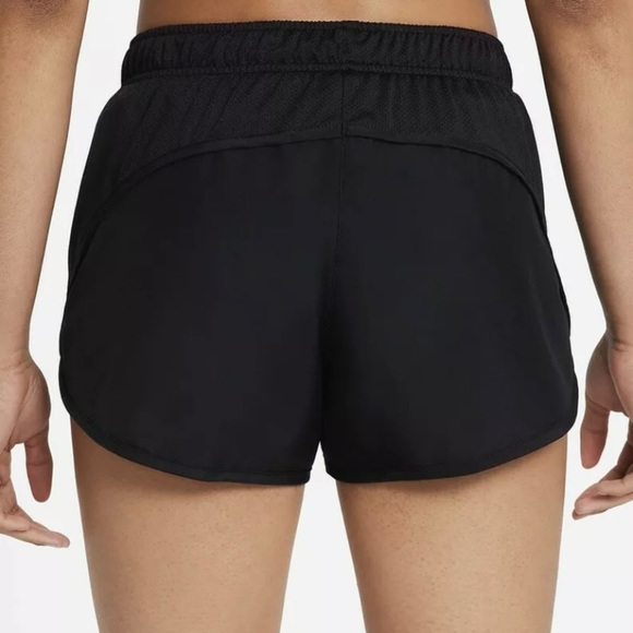 Womens Nike Tempo Running Black Lined Shorts L - Picture 3 of 10